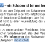 Rabattschutz