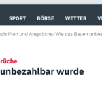 Preissteigerung in der Gebäudeversicherung